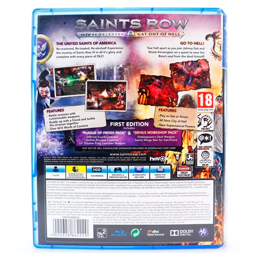 Saints Row IV: Re-Elected & Gat Out Of Hell  - PS4 spill - Retrospillkongen