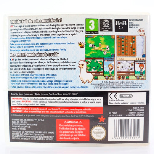 Harvest Moon DS The Tale of two Towns - Nintendo DS spill - Retrospillkongen