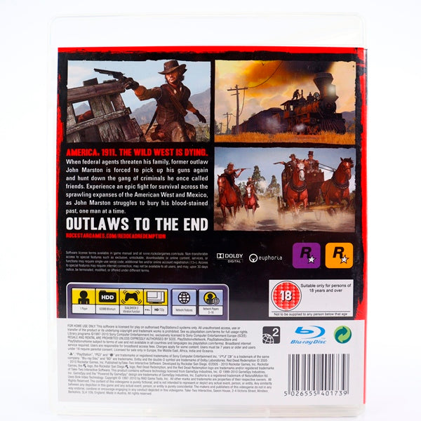 Red Dead Redemption Limited Edition - PS3 spill - Retrospillkongen