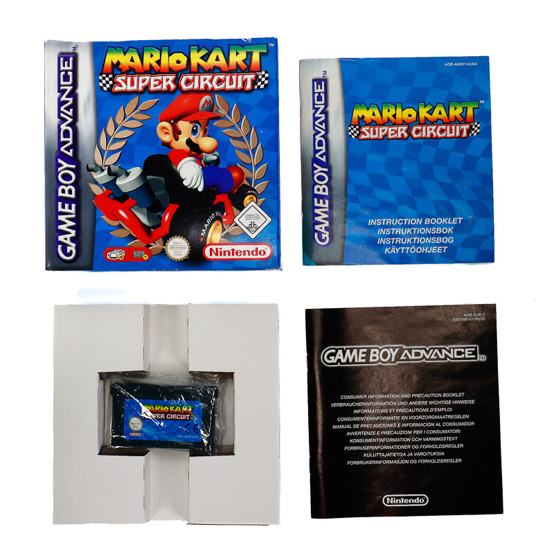 Mario Kart: Super Circuit - Game Boy Advance spill | i Eske - Retrospillkongen
