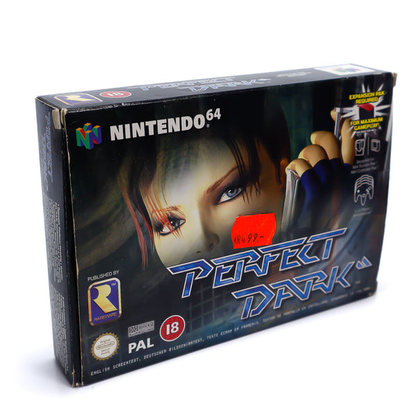 Perfect Dark - N64 spill i Eske - Retrospillkongen