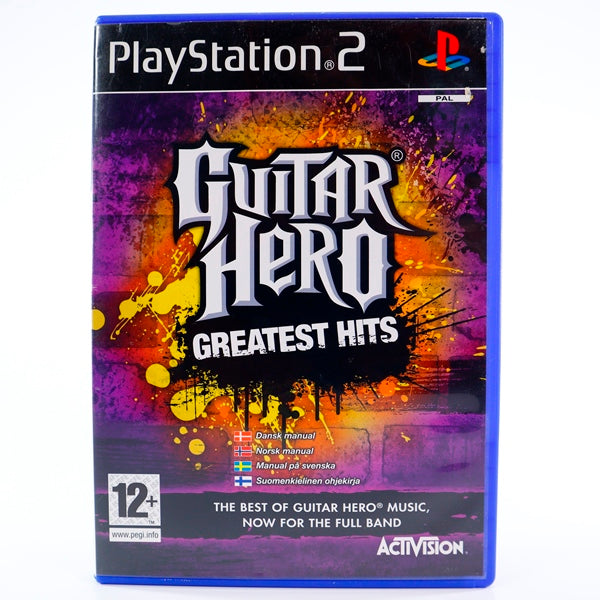 Guitar Hero Greatest Hits - PS2 spill - Retrospillkongen