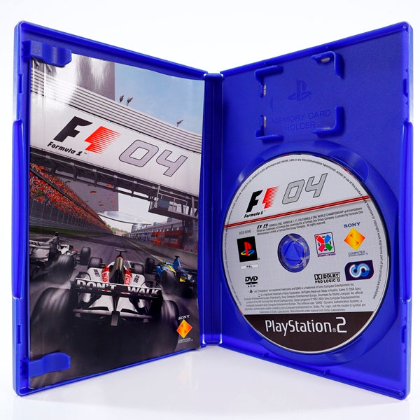 Formula One 04 - PS2 spill - Retrospillkongen