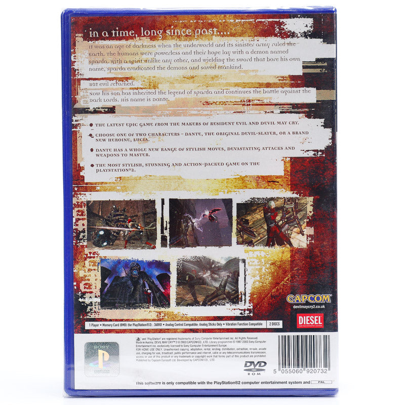 Devil May Cry 2 (Forseglet) - PS2 spill - Retrospillkongen