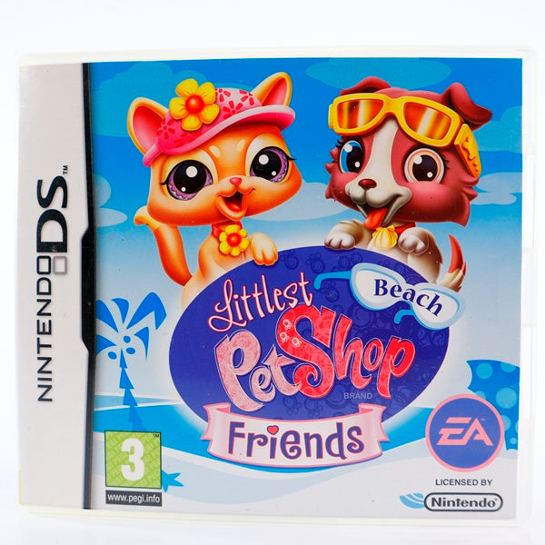 Littlest Pet Shop Friends Beach - Nintendo DS spill - Retrospillkongen