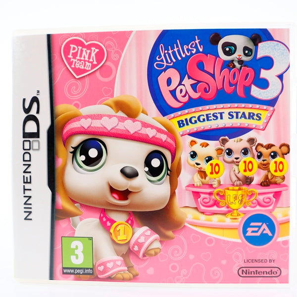 Littlest Pet Shop 3 Biggest Star - Nintendo Ds spill - Retrospillkongen