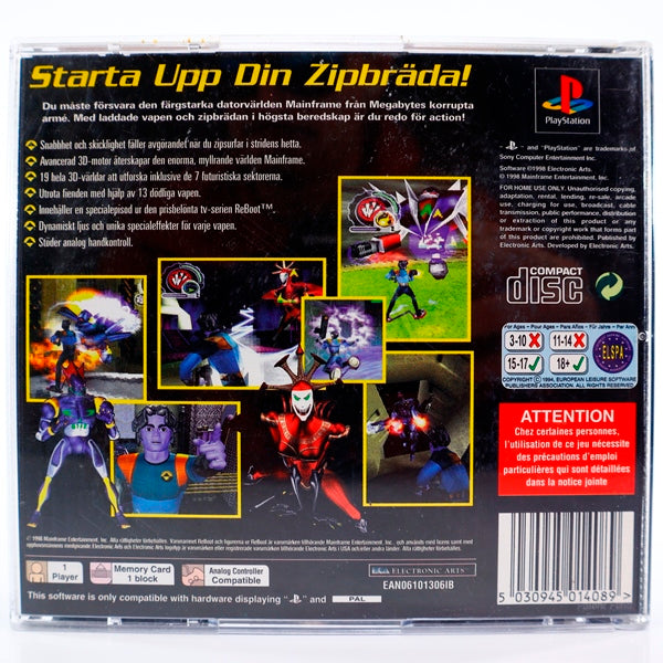Reboot - PS1 spill - Retrospillkongen