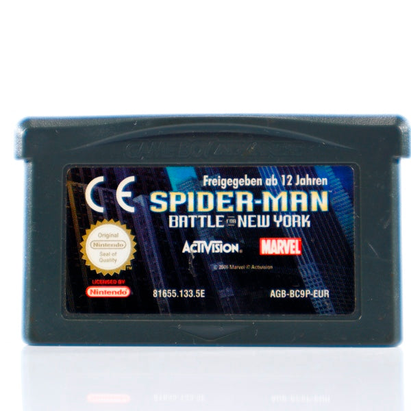 Spider Man Battle for New York - GBA spill - Retrospillkongen