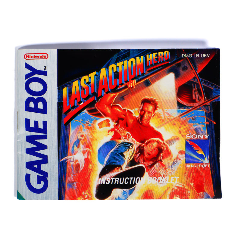 Last Action Hero Original Spillmanual | Gameboy - Retrospillkongen