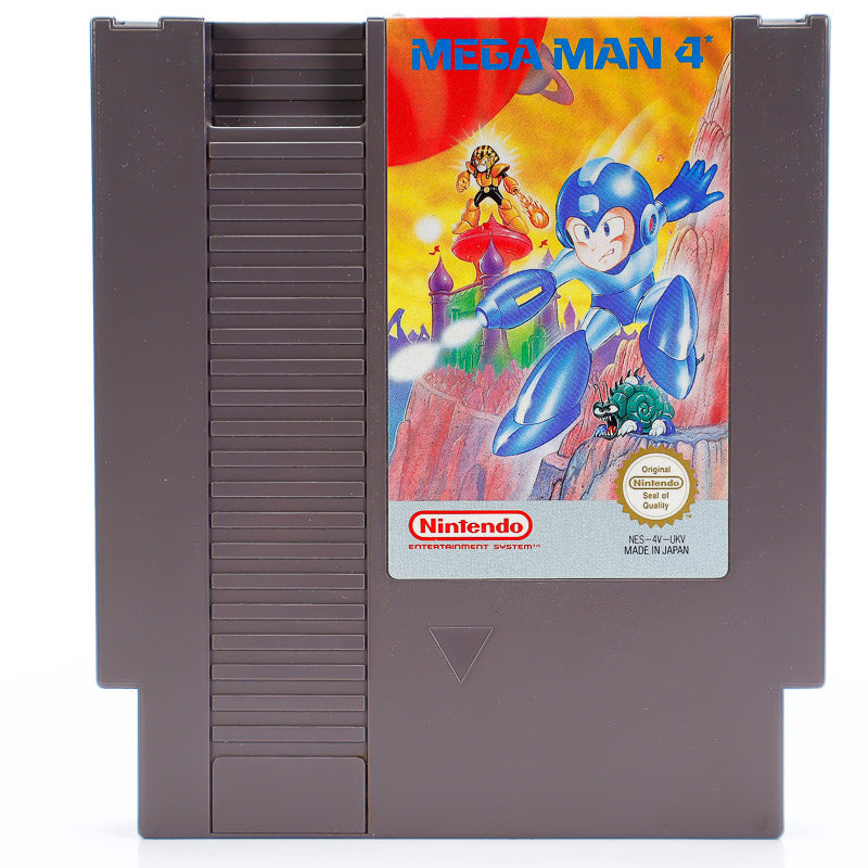 Mega Man 4 - NES spill - Retrospillkongen