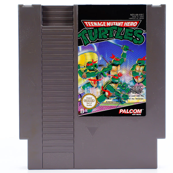 Teenage Mutant Hero Turtles - NES spill - Retrospillkongen