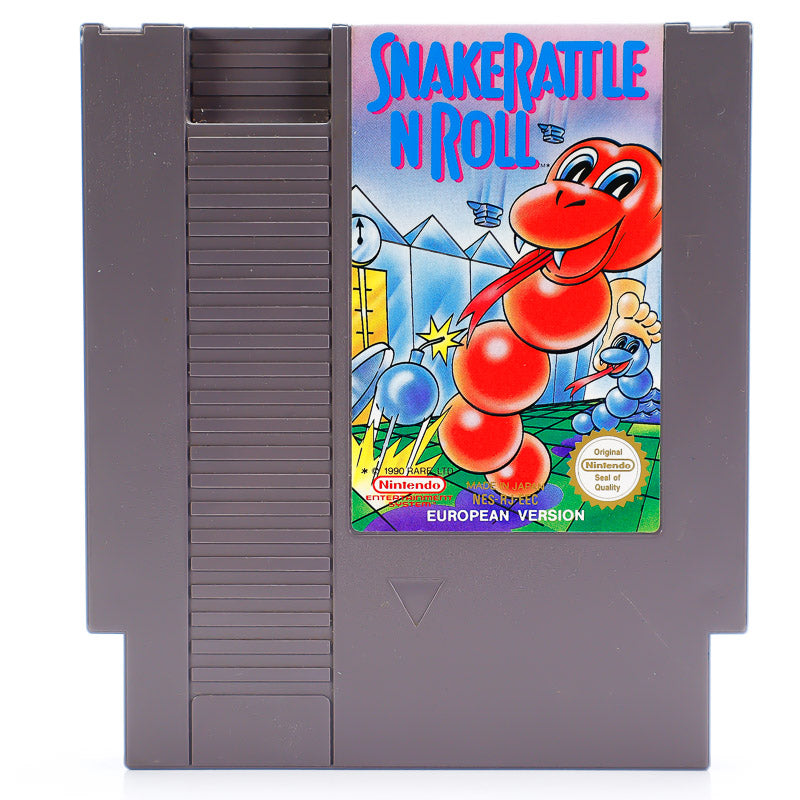 Snake Rattle N Roll - NES spill - Retrospillkongen