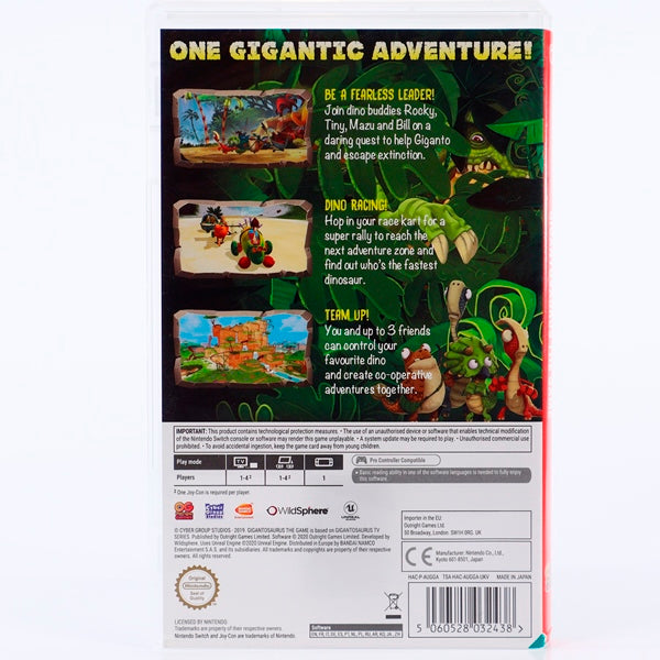 Gigantosaurus The Game - Nintendo Switch spill - Retrospillkongen