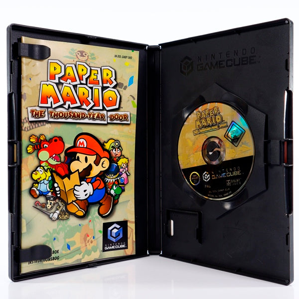 Paper Mario The Thousand-Year Door  - Gamecube spill - Retrospillkongen