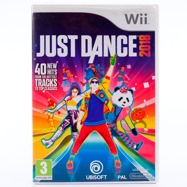 Just Dance 2018 - Wii spill - Retrospillkongen