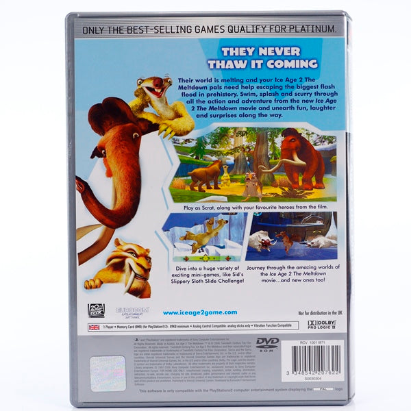 Ice Age 2: The Meltdown platinum - PS2 spill - Retrospillkongen