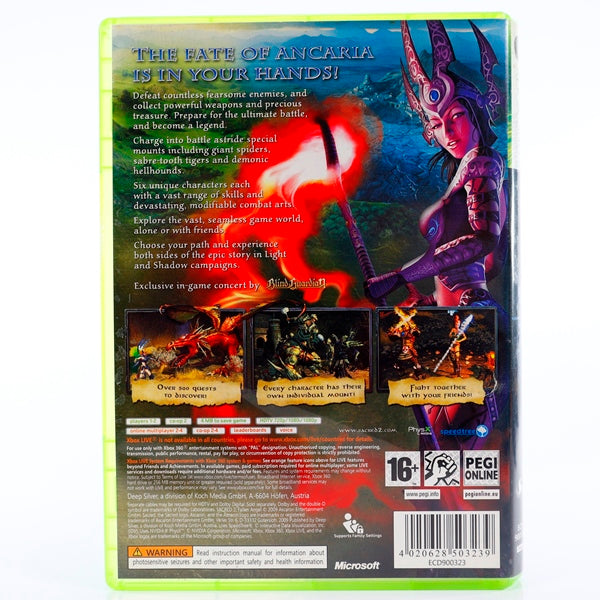 Fallen Angel: Sacred 2 - Xbox 360 spill - Retrospillkongen