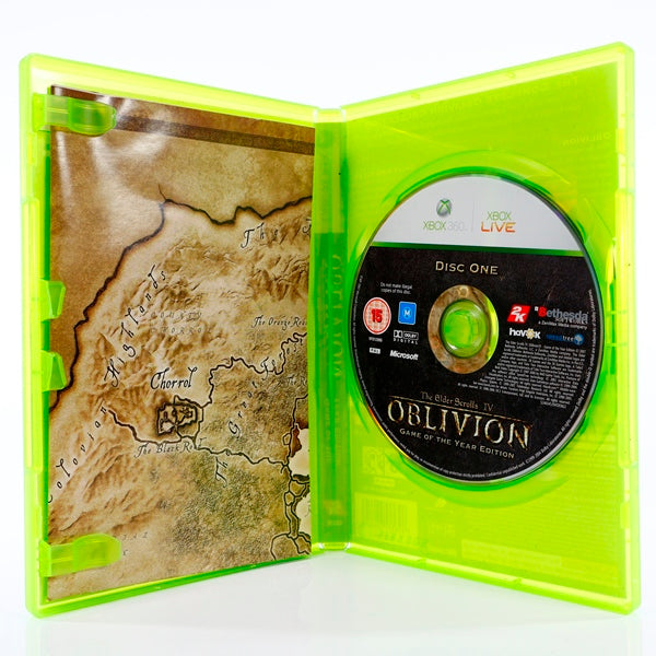 The Elder Scrolls IV Oblivion Game of the Year Edition - Xbox 360 spill - Retrospillkongen