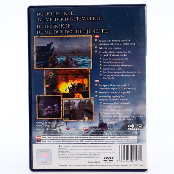 Medal of Honor Frontline - PS2 spill - Retrospillkongen