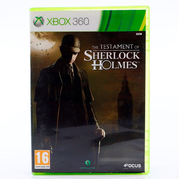 The Testament of Sherlock Holmes - Xbox 360 spill - Retrospillkongen