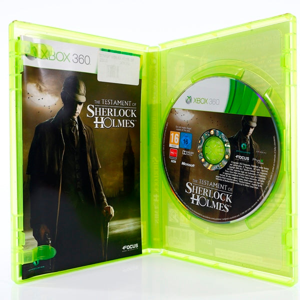 The Testament of Sherlock Holmes - Xbox 360 spill - Retrospillkongen