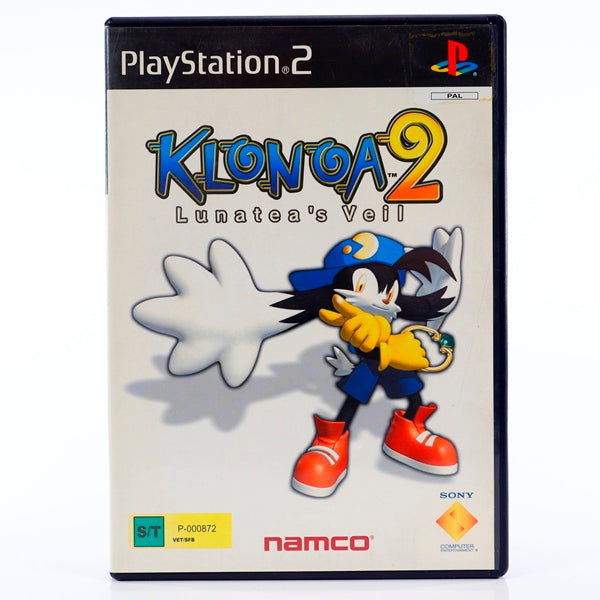 Klonoa 2: Lunatea's Veil - PS2 spill - Retrospillkongen