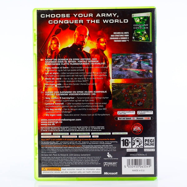Command and Conquer: Kanes Wrath - Xbox 360 spill - Retrospillkongen