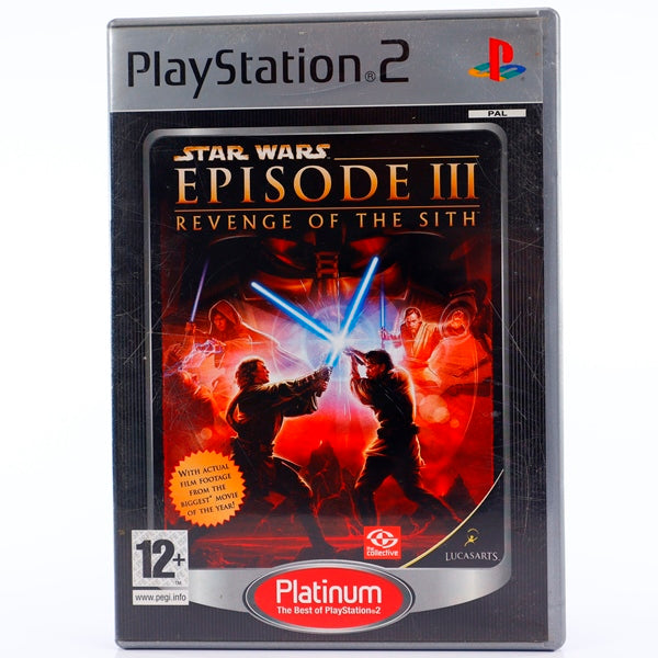 Star Wars III Revenge of the Sith Platinum - PS2 spill - Retrospillkongen