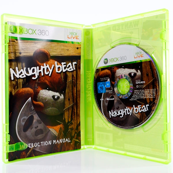 Naughty Bear - Xbox 360 spill - Retrospillkongen