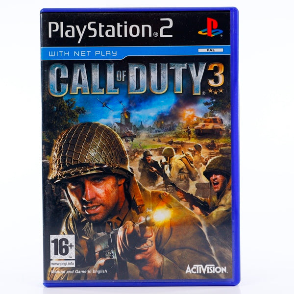 Call of Duty 3 - PS2 spill - Retrospillkongen