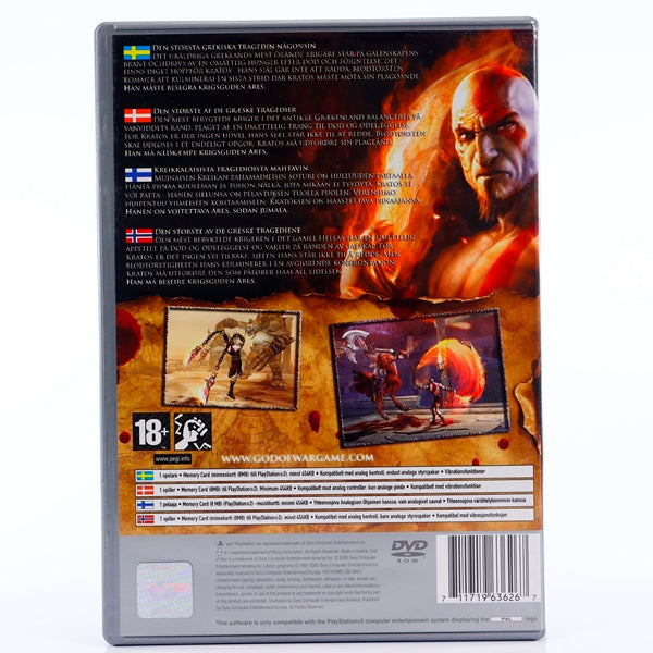 God of War platinum - PS2 spill - Retrospillkongen