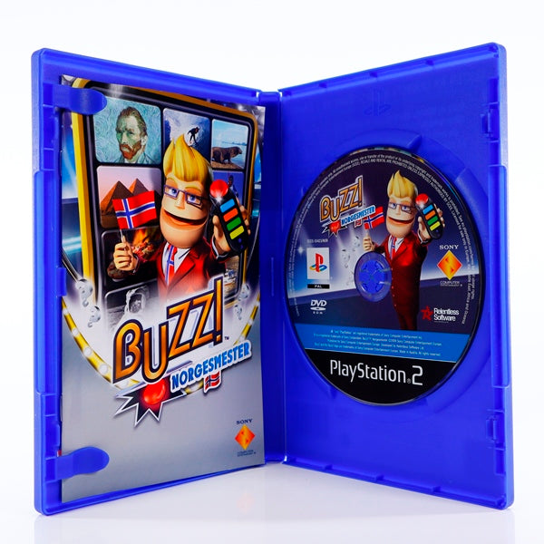 Buzz! Norgesmester - PS2 spill - Retrospillkongen