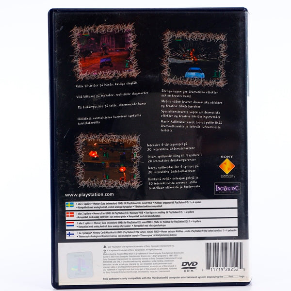 Twisted Metal: Black - PS2 spill - Retrospillkongen