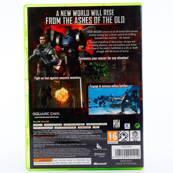 Front Mission Evolved - Xbox 360 spill - Retrospillkongen