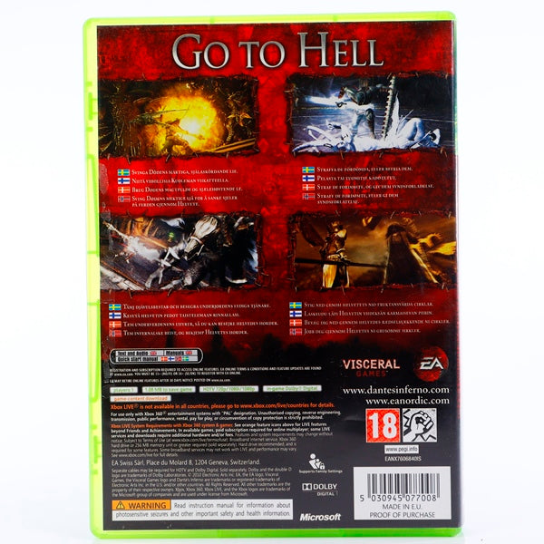 Dante's Inferno - Xbox 360 spill - Retrospillkongen