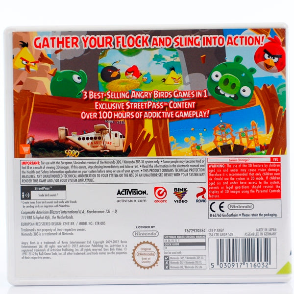 Angry Birds Trilogy - Nintendo 3DS spill - Retrospillkongen