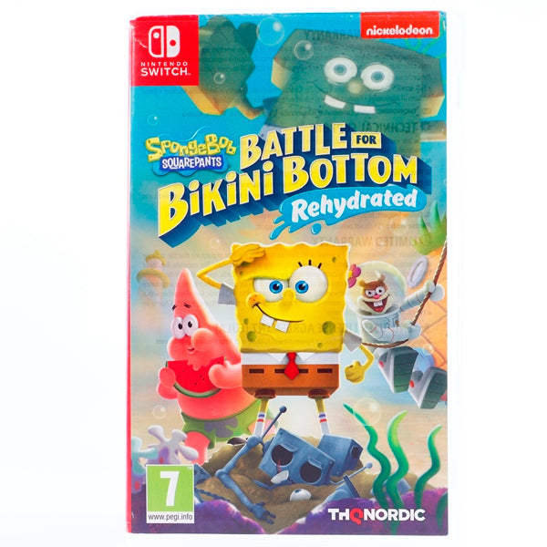Spongebob Squarepants: Battle for Bikini Bottom Rehydrated - Nintendo Switch Spill - Retrospillkongen
