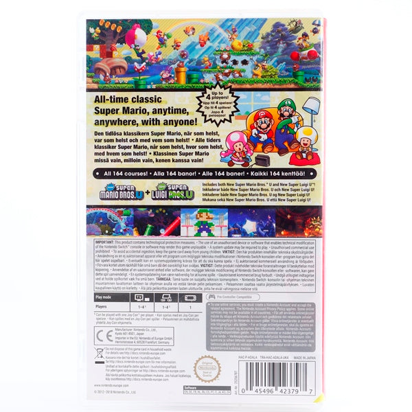 New Super Mario Bros U Deluxe - Nintendo Switch - Retrospillkongen
