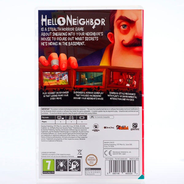 Hello Neighbor - Nintendo Switch spill - Retrospillkongen