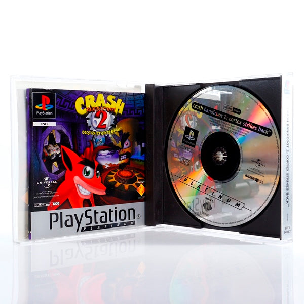 Crash Bandicoot 2 Cortex Strikes Back Platinum - PS1 spill - Retrospillkongen