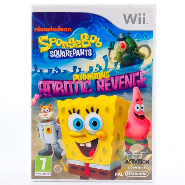 Spongebob Squarepants: Planktons Robotic Revenge - Wii spill - Retrospillkongen