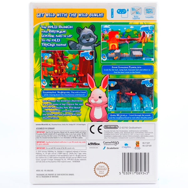 Zhu Zhu Pets: Featuring the Wild Bunch - Wii spill - Retrospillkongen