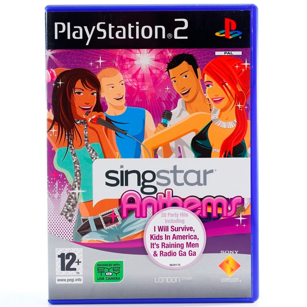 Singstar Anthems - PS2 spill - Retrospillkongen