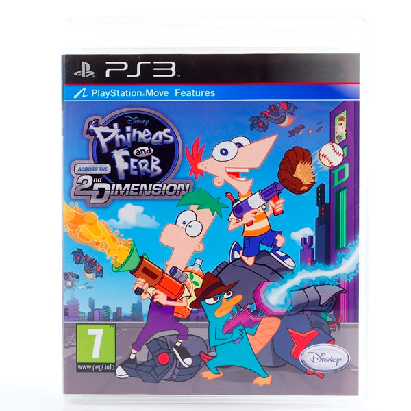 Phineas and Ferb: Across the 2nd Dimension - PS3 spill - Retrospillkongen