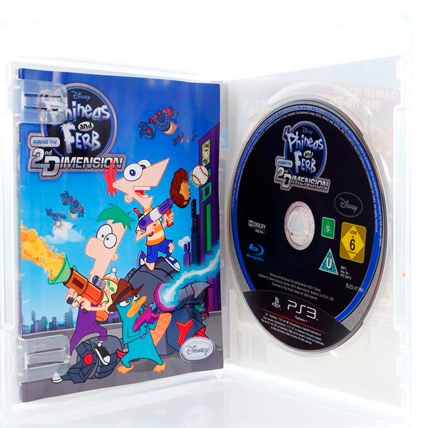 Phineas and Ferb: Across the 2nd Dimension - PS3 spill - Retrospillkongen