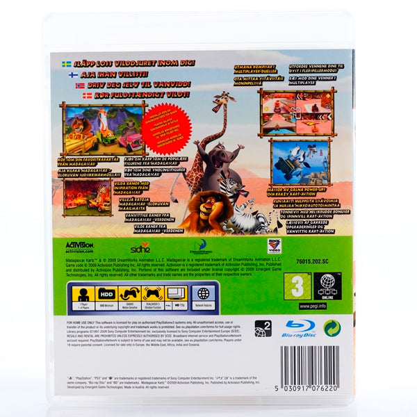 Madagascar Kartz - PS3 spill - Retrospillkongen