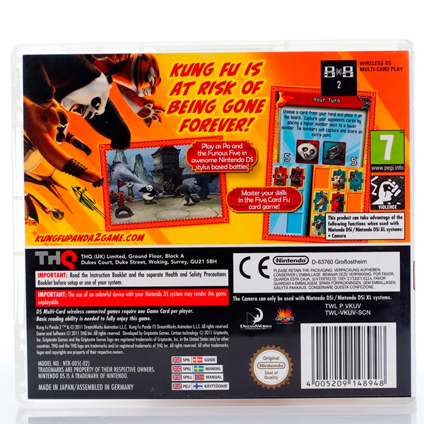 Kung Fu Panda 2 - Nintendo DS spill - Retrospillkongen