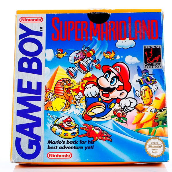 Super Mario Land Komplett i Eske til Nintendo Gameboy - Retrospillkongen