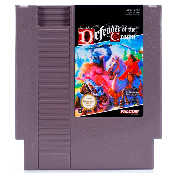 Defenders of the Crown Komplett i Eske - NES spill - Retrospillkongen