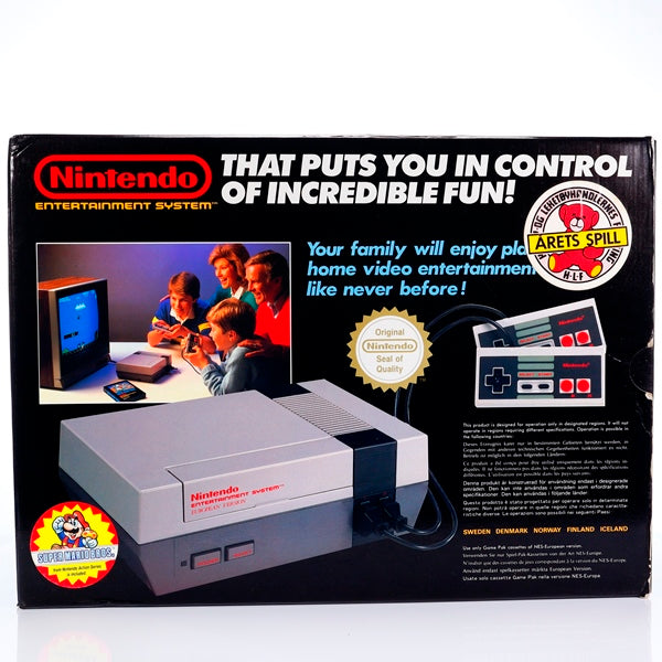 Nintendo Entertainment System 8-Bit (NES) i Eske - Retrospillkongen